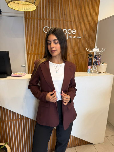 BLAZER BORDO