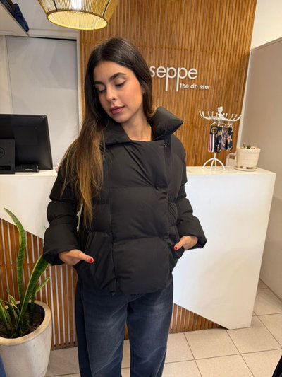 CAMPERA PUFFER NEGRA