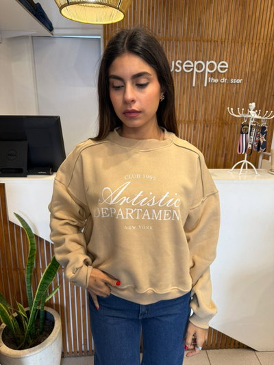 BUZO ARTISTIC BEIGE