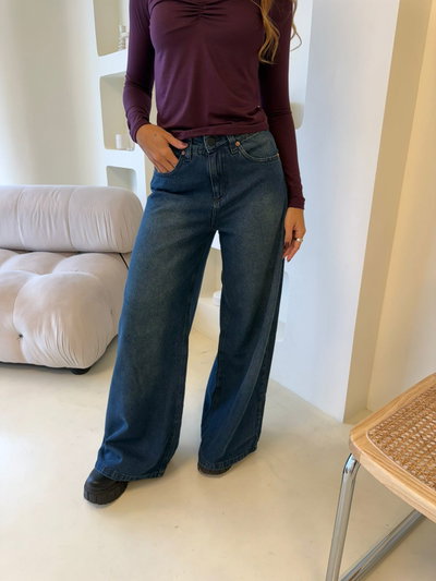 JEAN SUPER ANCHO AZUL