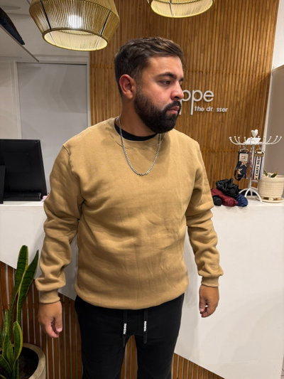 BUZO CUELLO BASE BEIGE