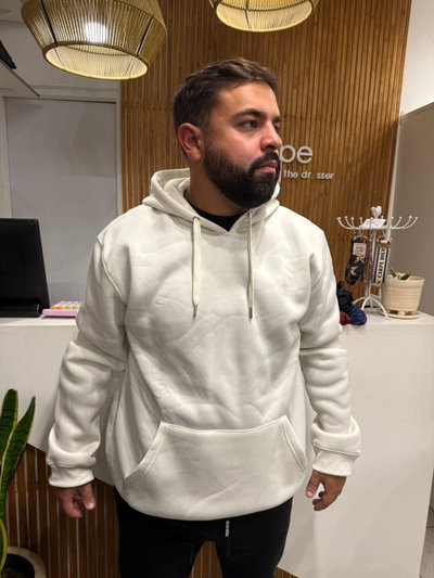 BUZO BLANCO LISO