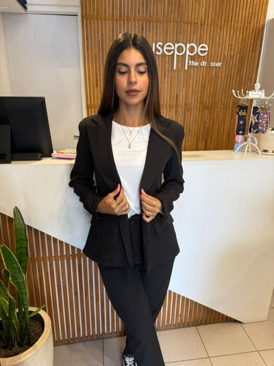 blazer negro 