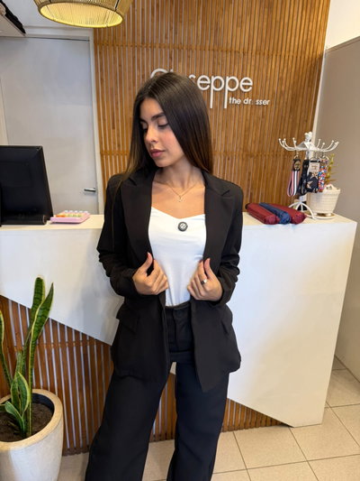 blazer negro 