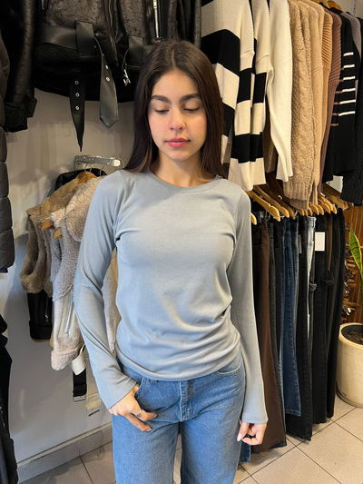 Remera morley gris