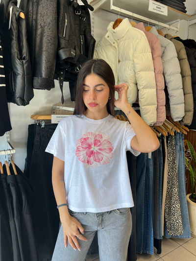 Remera flor
