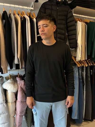 Sweater redondo negro