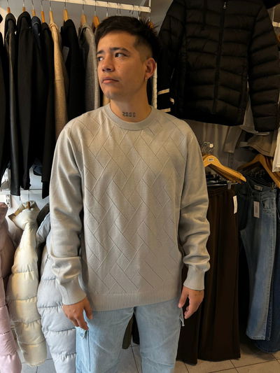 Sweatter liso gris