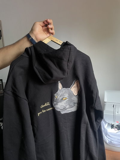 Buzo MASCOTA XL BORDADA