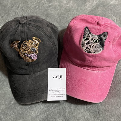 GORRAS VINTAGE CON LA CARITA DE TU MASCOTA