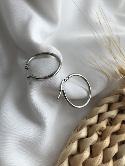 Argollas simples 2,5cm