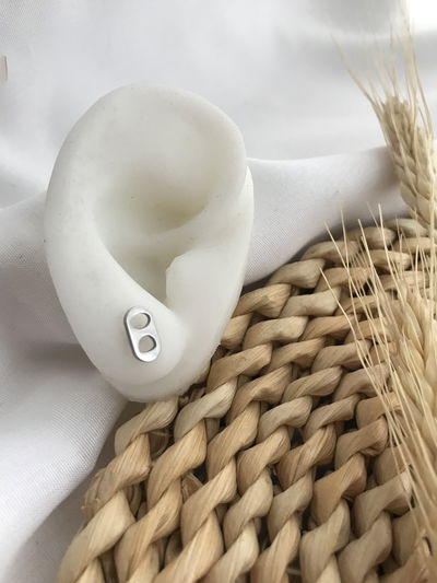 Aros mini chapita ( precio por par)