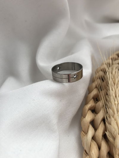 Anillo doble estrella