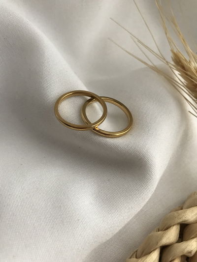 Alianzas doradas finas (precio por unidad)