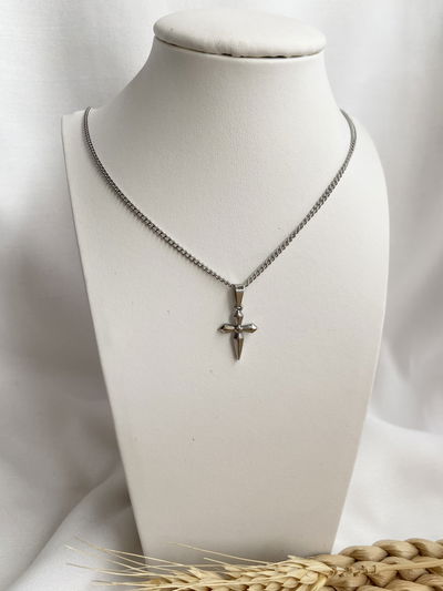 Collar dije cruz daga