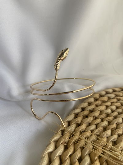  Brazalete Snake dorado