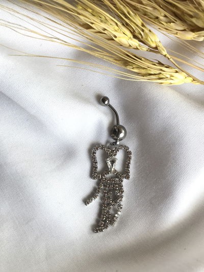 Piercing ombligo strass