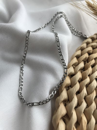 Cadena choker Figaro