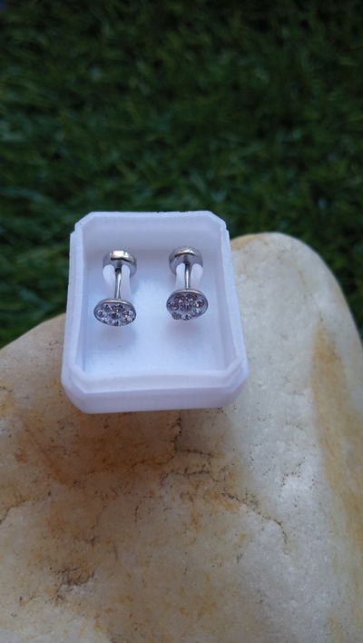Abridor círculo strass
