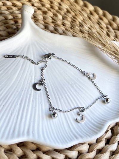 Pulsera lunas y bolitas