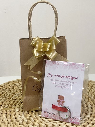 Combo anillo promesa 