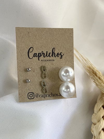 Set 3 pares de aros (g)