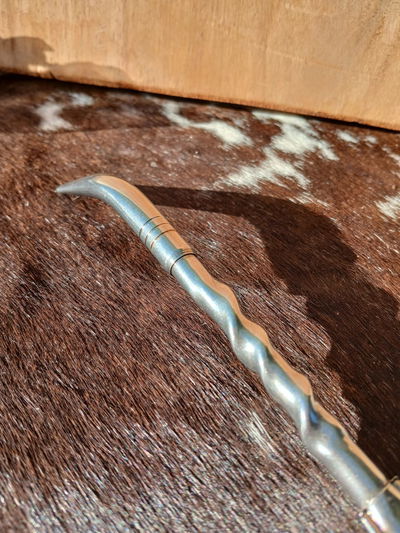 Bombilla de Alpaca Espiral