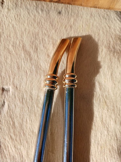Bombilla Pico Loro común 3 anillos 