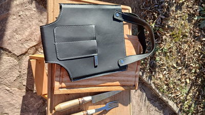 Funda ecocuero Cuadrada + Tabla