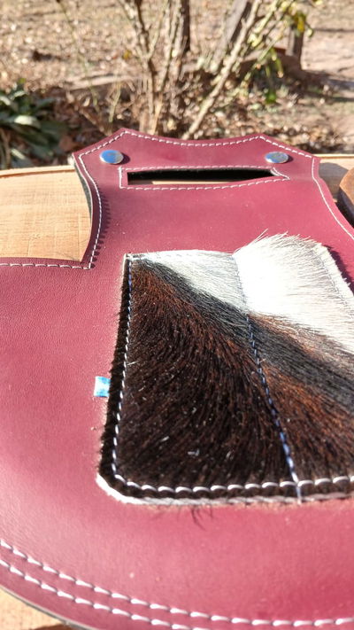 Funda VACA ecocuero con manija + tabla
