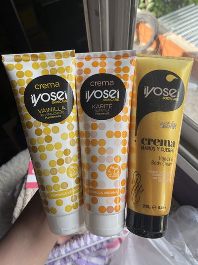 Cremas para manos y cuerpo