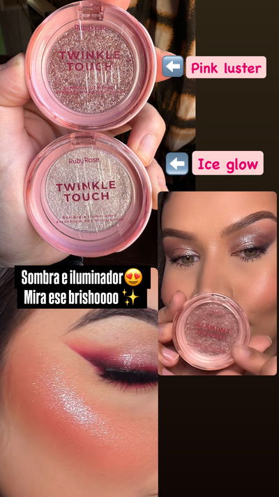 Sombra e Iluminador de Ruby Rose