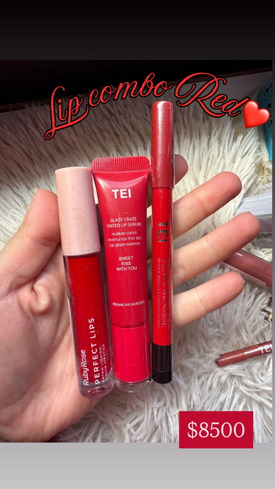 Lip combo Red❤️