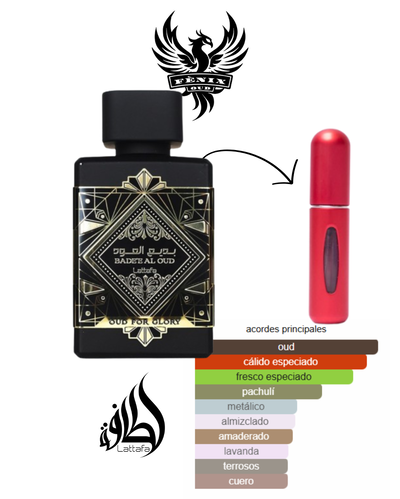 Perfumero recargable - Oud For Glory 5ML