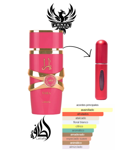 Decant Recargable - Yara Candy 5 Ml