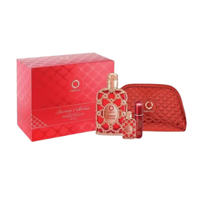Set Orientica Luxury Collection Amber Rouge Edp Unisex
