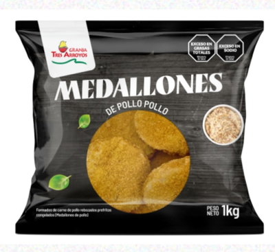 Medallones de Pollo 1kg