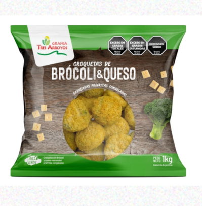 Croquetas de Brocoli y Queso 1kg