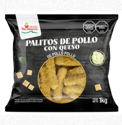 Palitos de Pollo con Queso 1kg