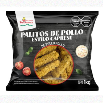 Palitos de Pollo estilo Caprese 1kg