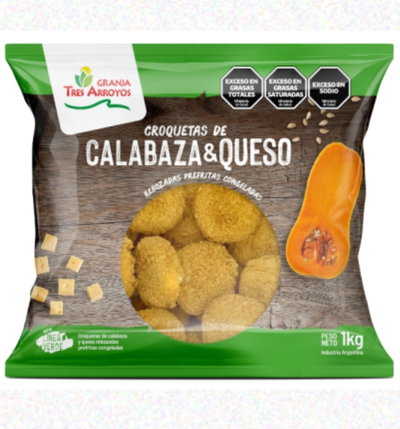 Croquetas de Calabaza y Queso 1kg