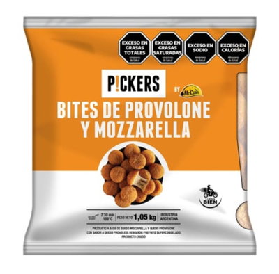 Bites de provolone y muzzarella 1 kg