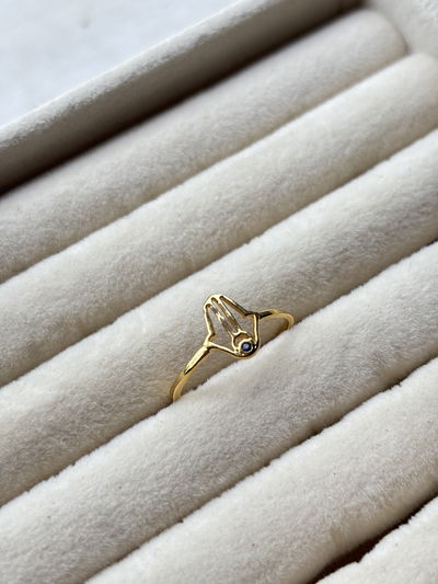 Anillo mano de fátima 