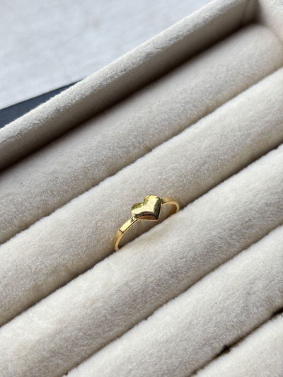 Anillo niña corazón