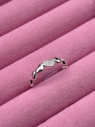 Anillo corazones
