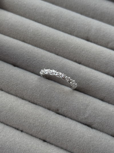 Anillo trenzado 