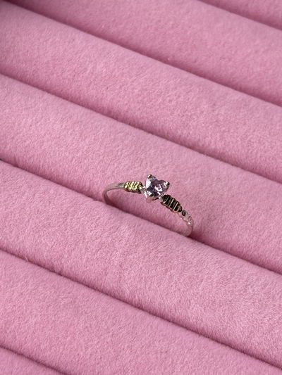 Anillo corazon