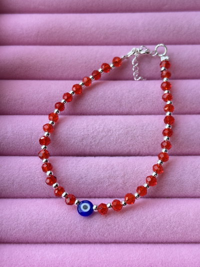 Pulsera cristal ojo turco 