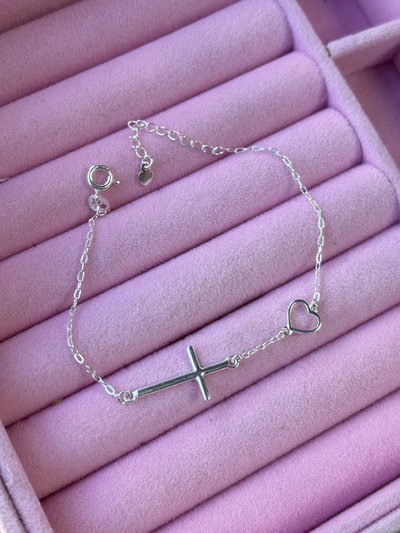 Pulsera cruz
