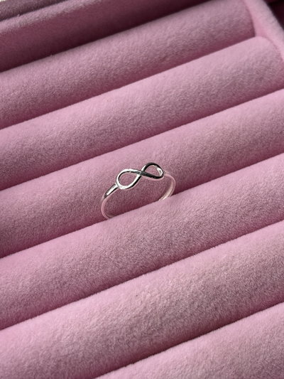 Anillo infinito liso